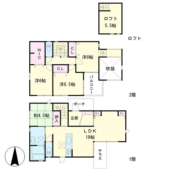 稲沢市稲沢町北山の中古一戸建