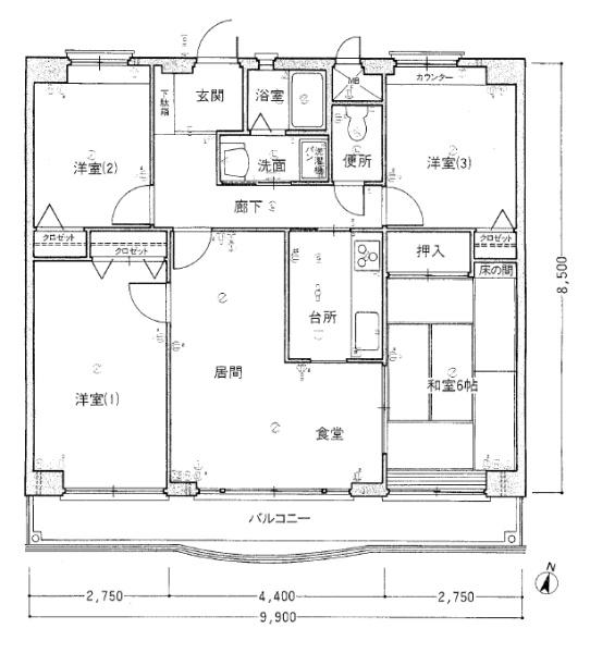 角文マンションエルグランデ小垣江