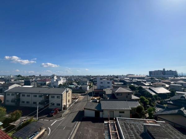 シャトレ愛松江南(現地からの眺望)