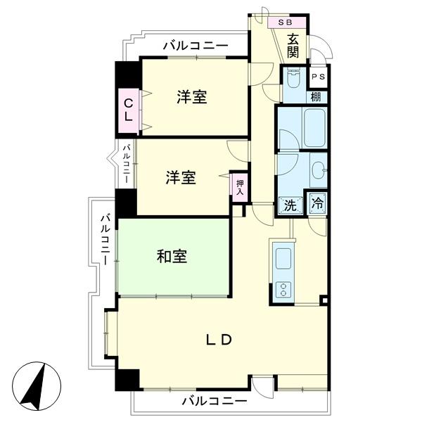 三旺マンション第２猫洞