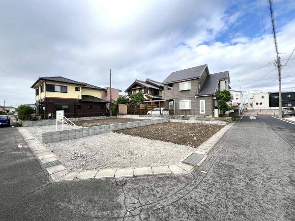 西尾市永吉2丁目の土地(前面道路含む現地写真)