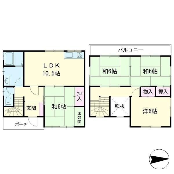 あま市西今宿平割四の中古一戸建て