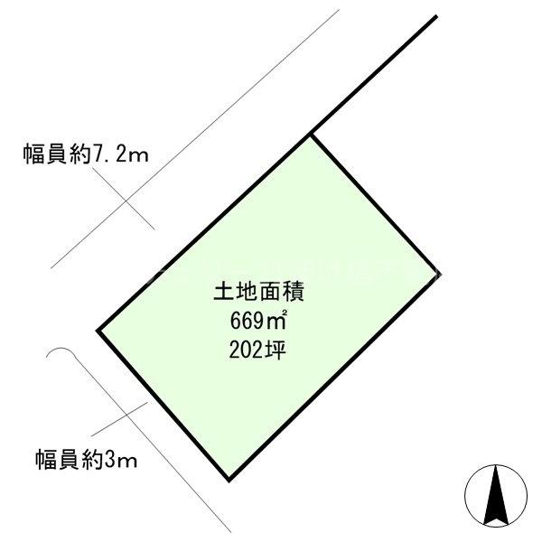 西尾市一色町松木島中切　土地