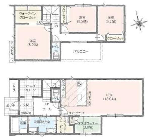 豊川市三蔵子町　新築戸建（全４棟）３号棟