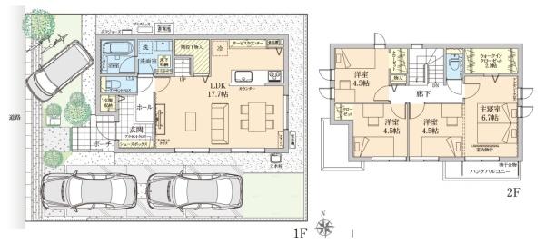 豊川八幡駅南　新築戸建（C-22号棟）セキュレアガーデン