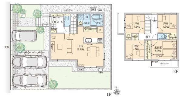 豊川八幡駅南　新築戸建（C-24号棟）セキュレアガーデン