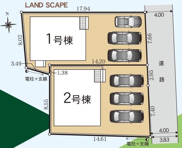 蒲郡市竹島町第4　新築戸建（全2棟）2号棟