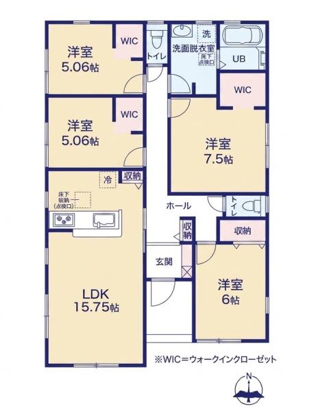 豊川第76御津町御馬東　新築戸建（全３棟）３号棟