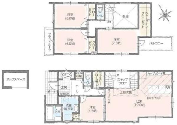 豊川市三蔵子町　新築戸建（全４棟）４号棟