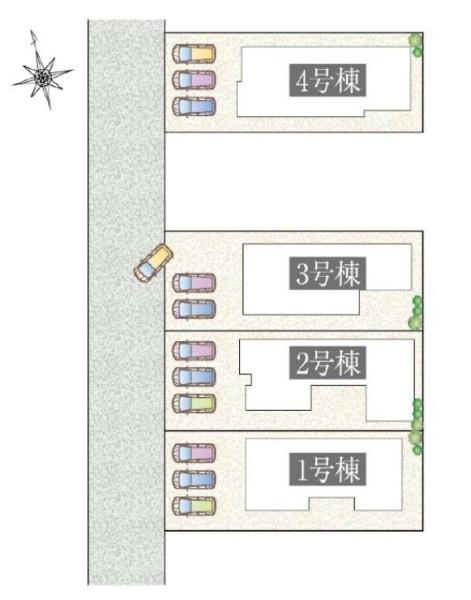 豊川市三蔵子町　新築戸建（全４棟）４号棟