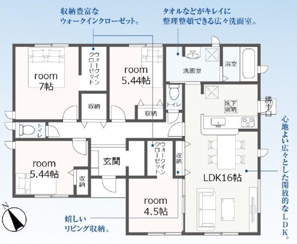豊川市伊奈町正庵第1期新築戸建（全４棟）４号棟