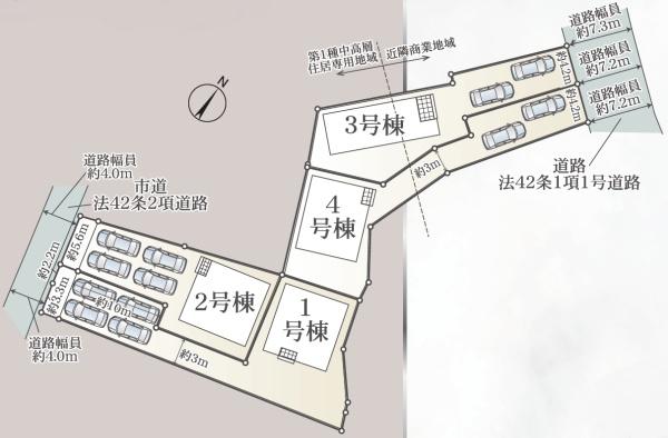 豊川市国府町第5　新築戸建（全4棟）1号棟