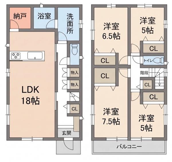 新城市市場台３丁目　中古戸建