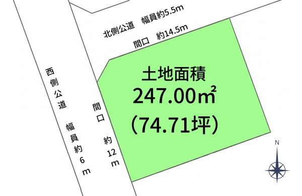 豊川市弥生町二丁目　売土地