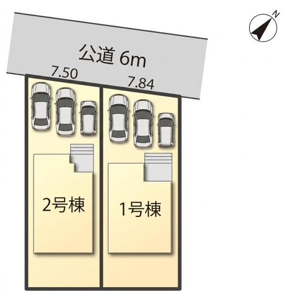 新城市市場台第1期　新築戸建（全2棟）1号棟