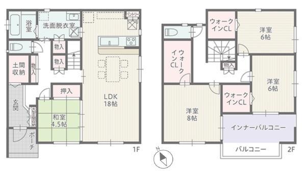 豊川市金屋町　新築戸建（全３棟）３号棟