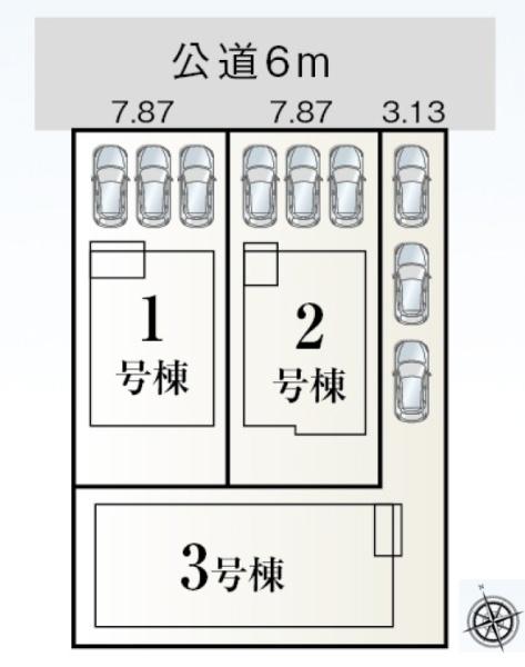 豊川市金屋本町1丁目59期　新築戸建(全３棟)３号棟