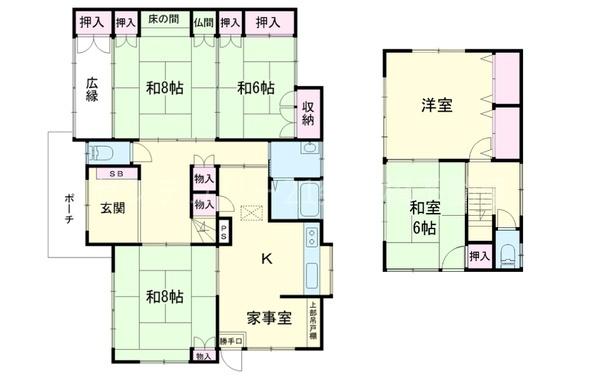 豊川市千両町上西ノ谷　中古戸建