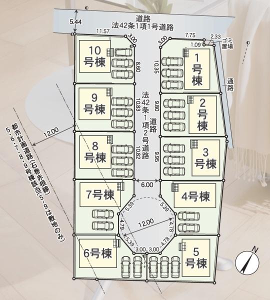 豊川市伊奈町第24　新築戸建（全１０棟）４号棟