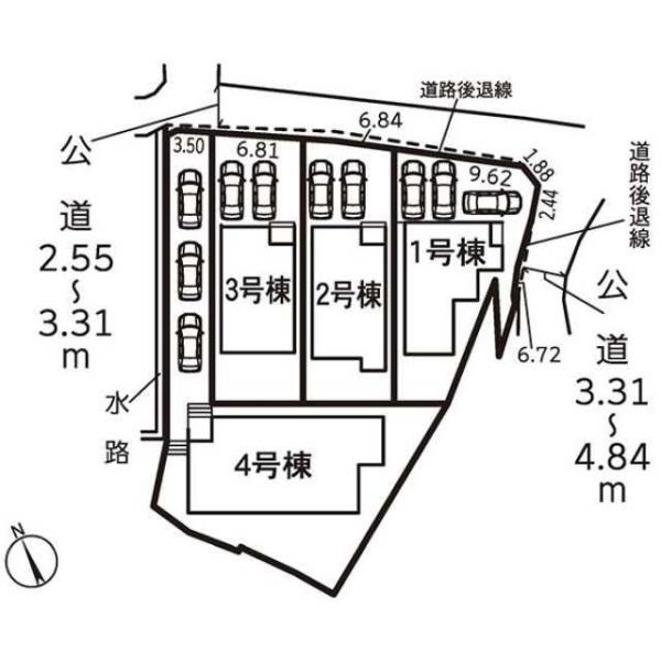 岡崎市福岡町第2　新築戸建（全4棟）2号棟