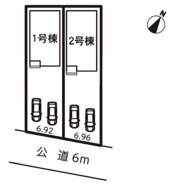 岡崎市上地5丁目　新築戸建（全2棟）１号棟