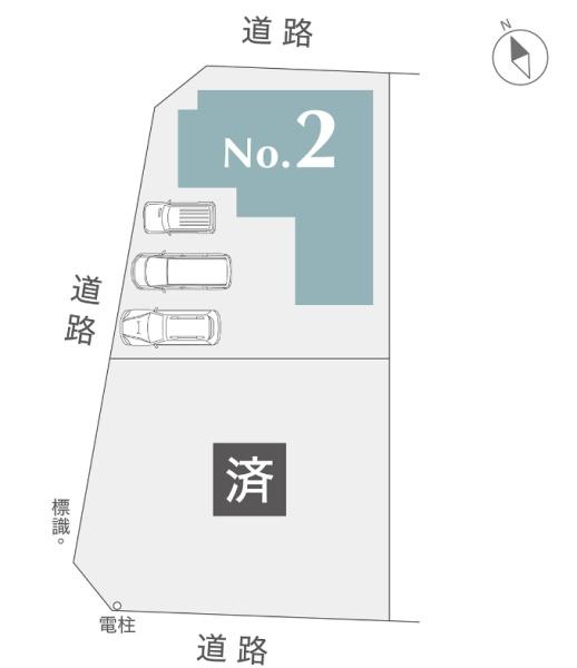 豊川市大木新町通一丁目１　新築戸建（全2棟）２号棟