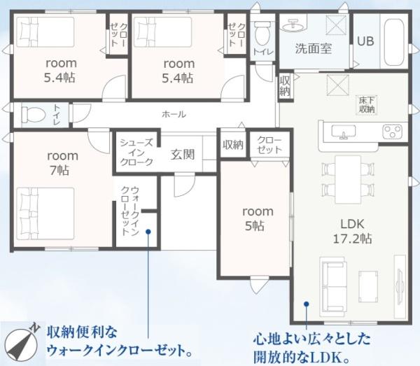 豊川市中条町59期　新築戸建（全６棟）３号棟