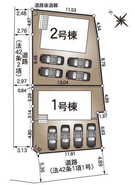 豊川市豊津町第1　新築戸建（全２棟）２号棟