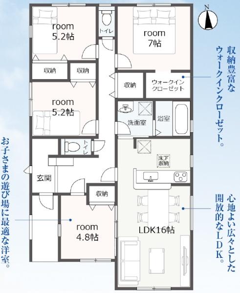 新城市野田第1期　新築戸建（全1棟）