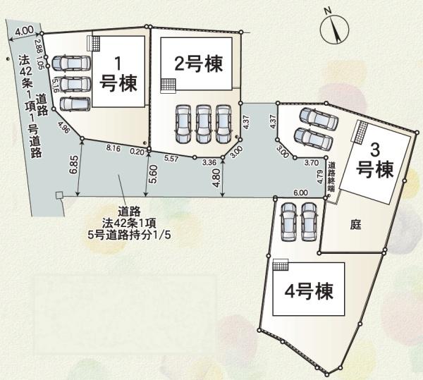 蒲郡市竹谷町　新築戸建（全4棟）1号棟