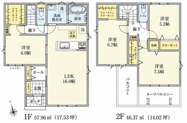 蒲郡市三谷町四舗01期　新築戸建（全１棟）