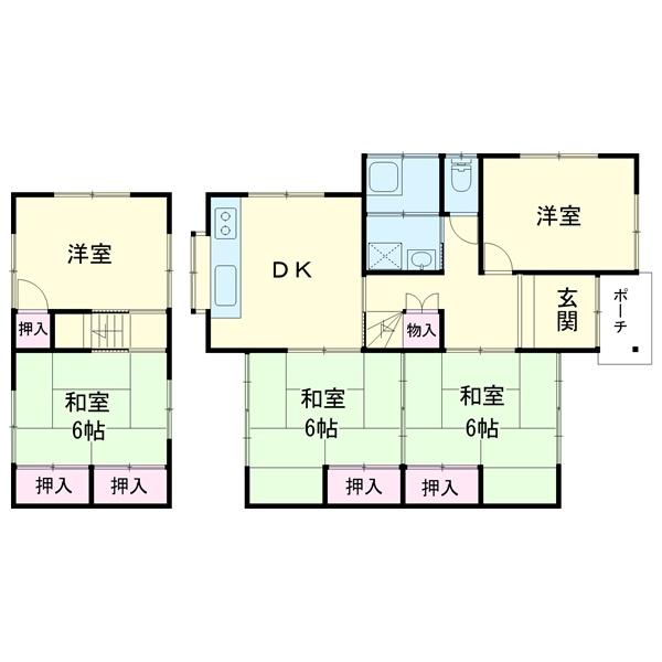 豊橋市新栄町東小向　中古戸建