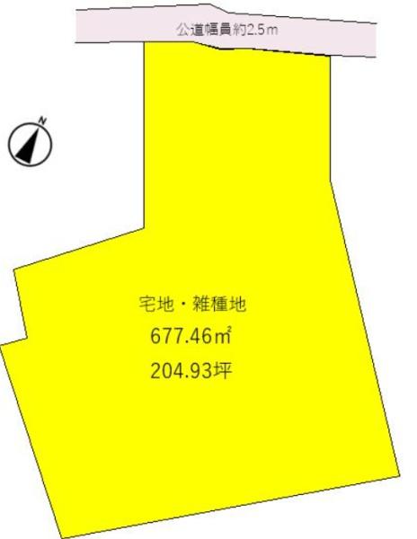 新城市富岡字西門沢　土地