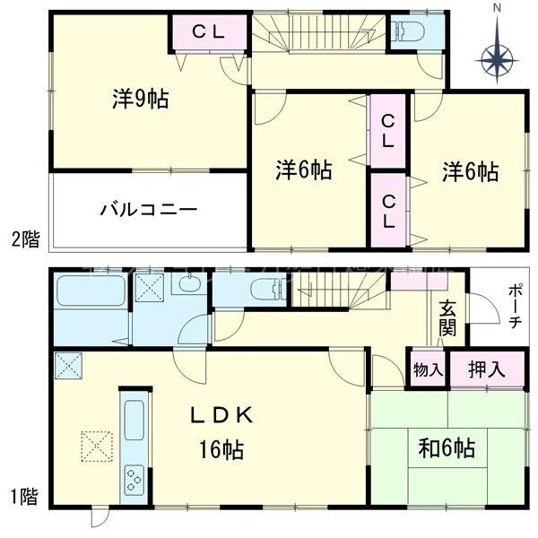 豊橋市高師町字北新切　中古戸建