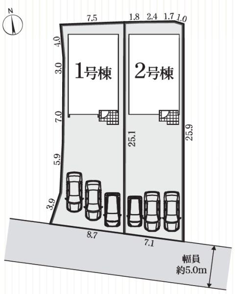蒲郡市豊岡町第1　新築戸建（全2棟）1号棟