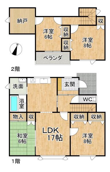 幕別町札内桂町　中古住宅