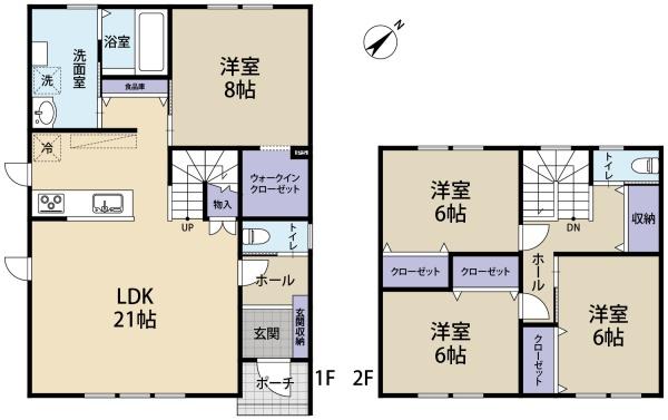 幕別町札内中央町　ＪＲ札内駅　1分　新築分譲住宅　Ａ