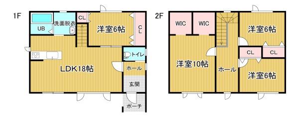 帯広市南の森西8丁目A棟　新築分譲住宅