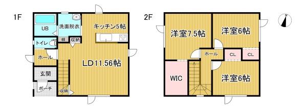 河西郡芽室町東2条南6丁目　新築分譲住宅