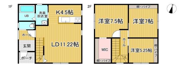河東郡音更町南鈴蘭南2丁目　新築分譲住宅
