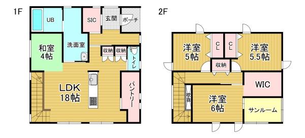 中古戸建　築浅　帯広市大空町8丁目