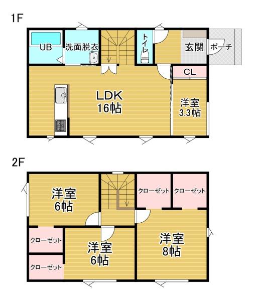 新築分譲住宅　幕別町札内あかしや町　A棟