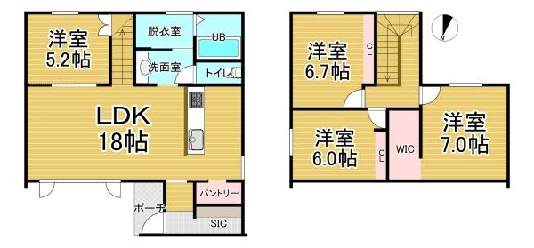 河東郡音更町緑陽台南区の新築一戸建