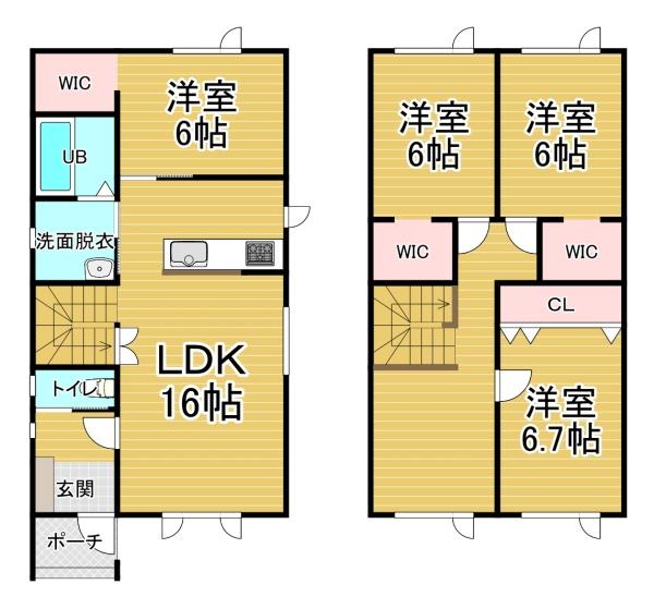 帯広市西二十条南4丁目17-13　B棟
