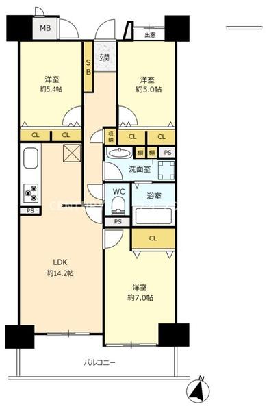 シティコーポ鴫野2号棟