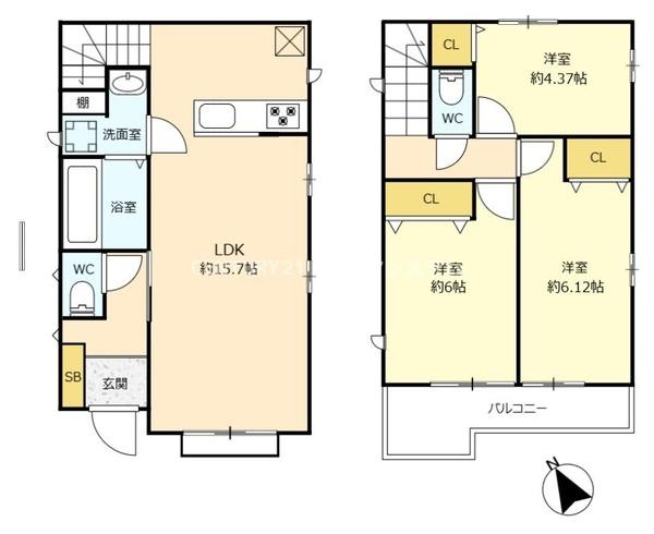 大阪市鶴見区中茶屋１丁目の新築一戸建