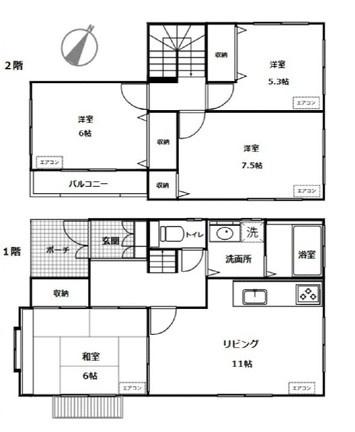 山武郡九十九里町片貝の中古一戸建て