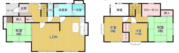 大網白里市みずほ台１丁目の中古一戸建て