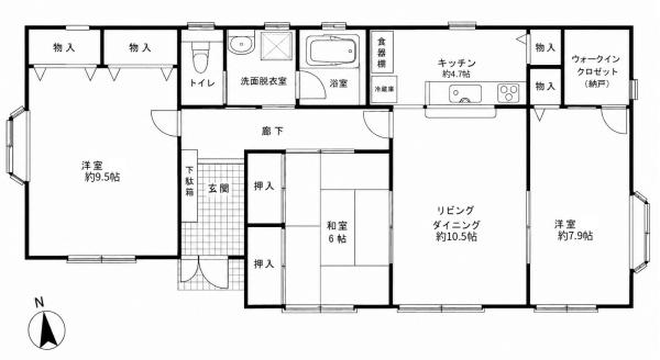 中古戸建・いすみ市日在・1880・平屋