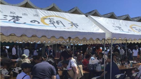 いすみ市日在の中古一戸建て(大原漁港港の朝市)